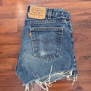 Levi's denim shorts
